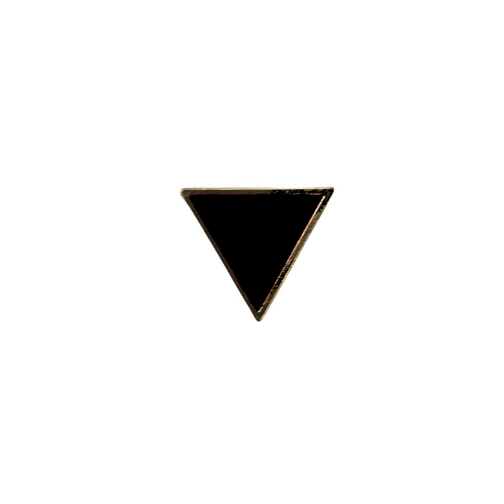 Black Triangle Pin