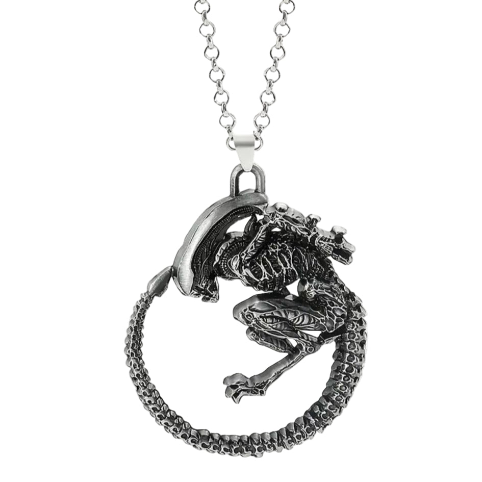 Alien Xenomorph Necklace