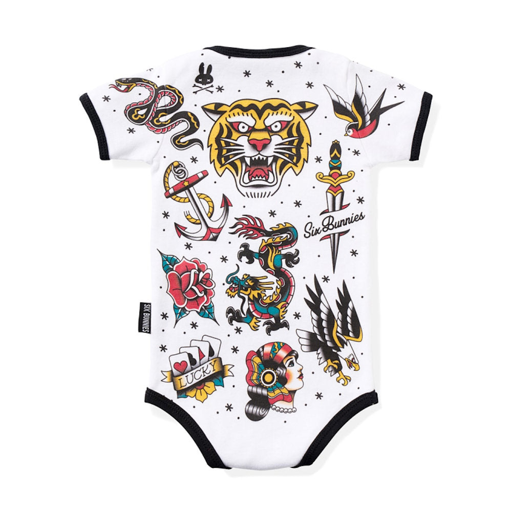 Old School Babygrow