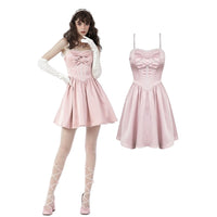 Pink Doll Mini Strap Dress 662
