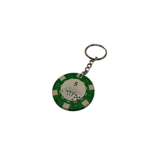 Poker Chip Keychain