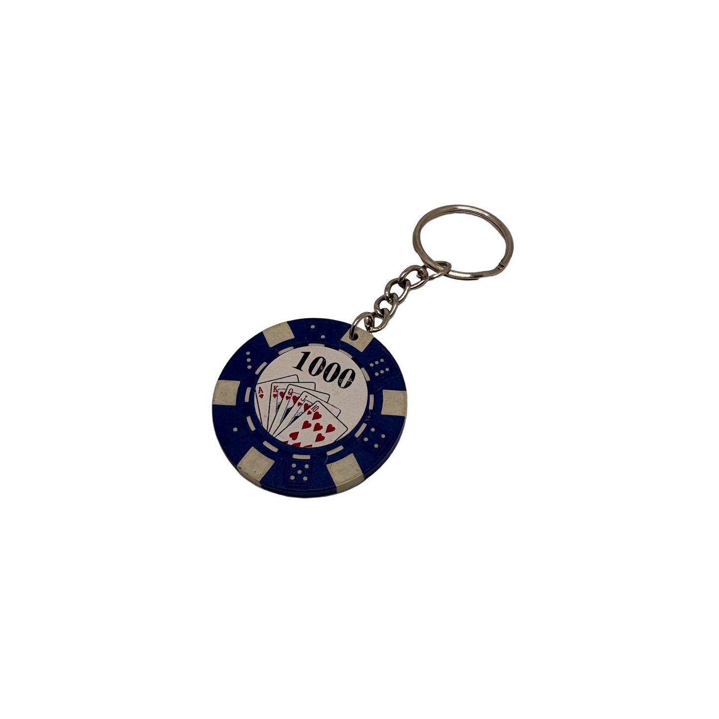 Poker Chip Keychain