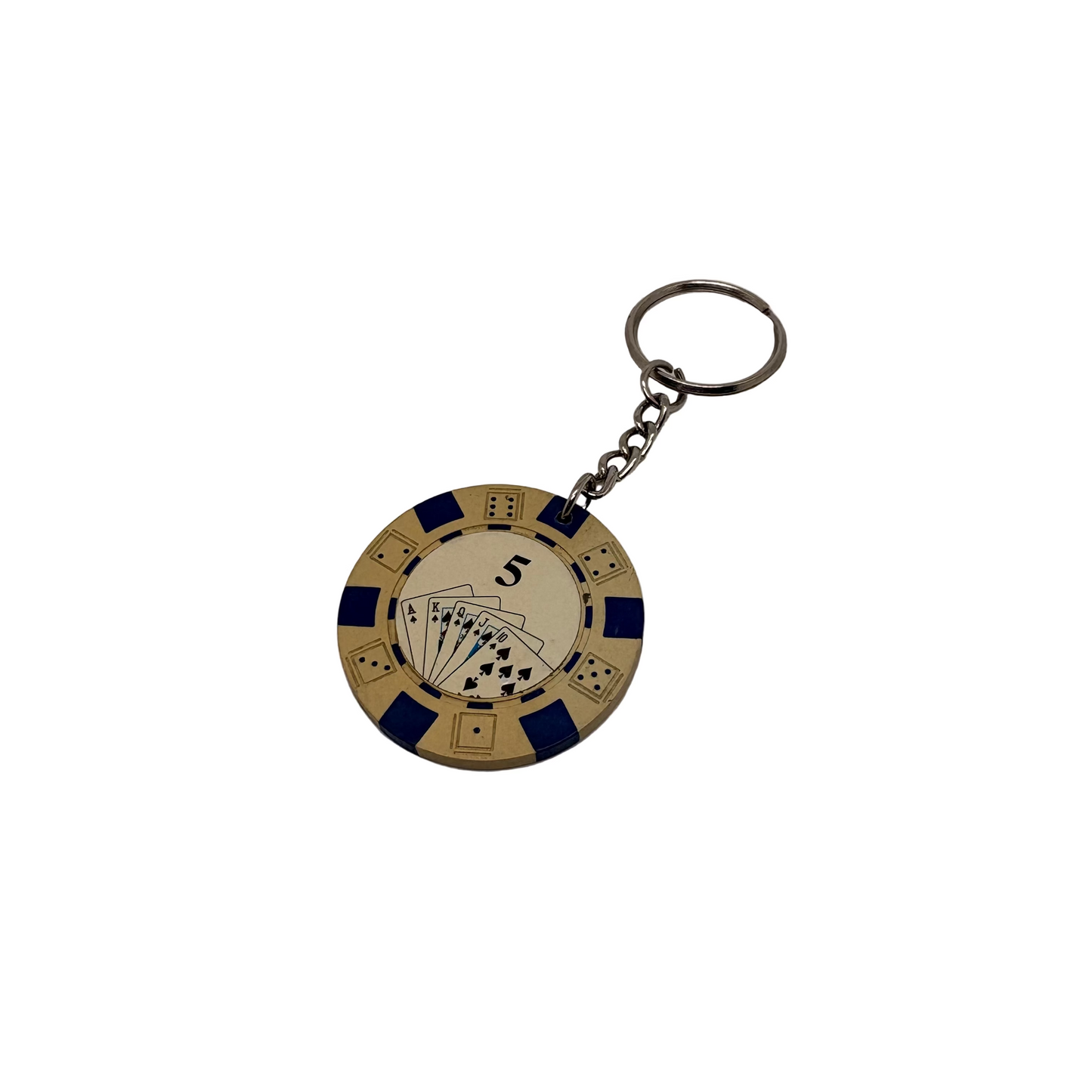Poker Chip Keychain
