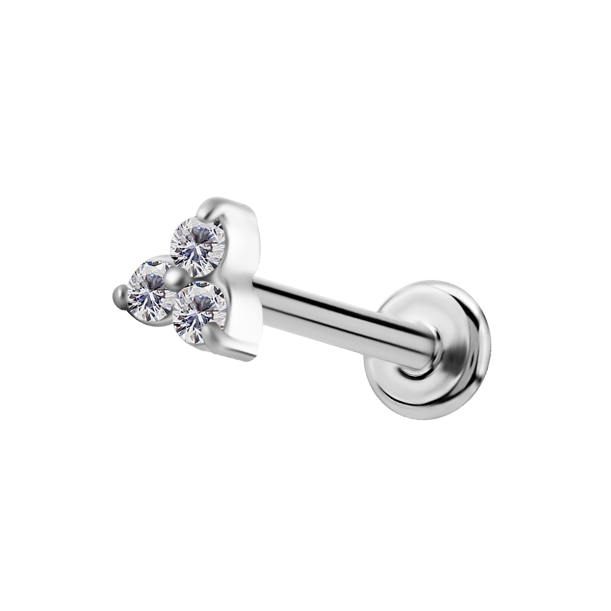 Jewel Flower Helix Piercing