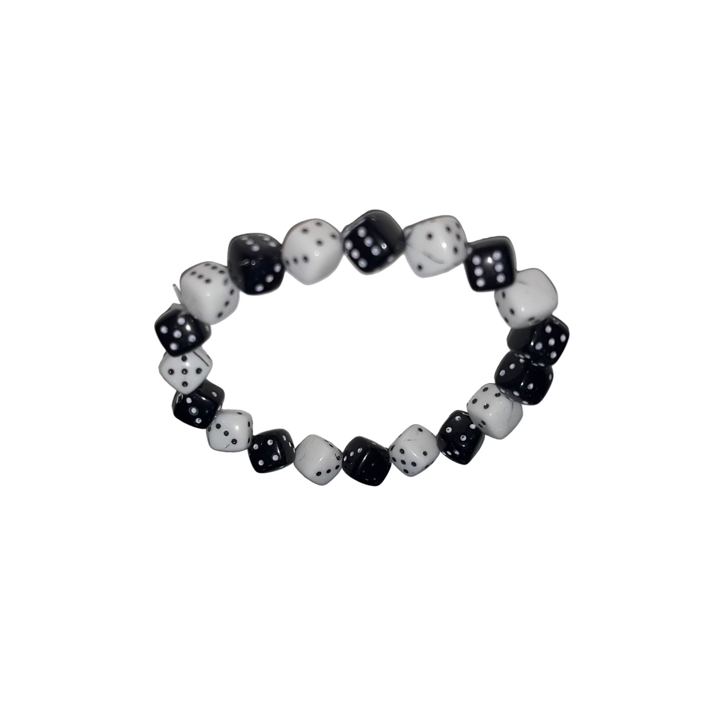Black & White Dice Bracelet