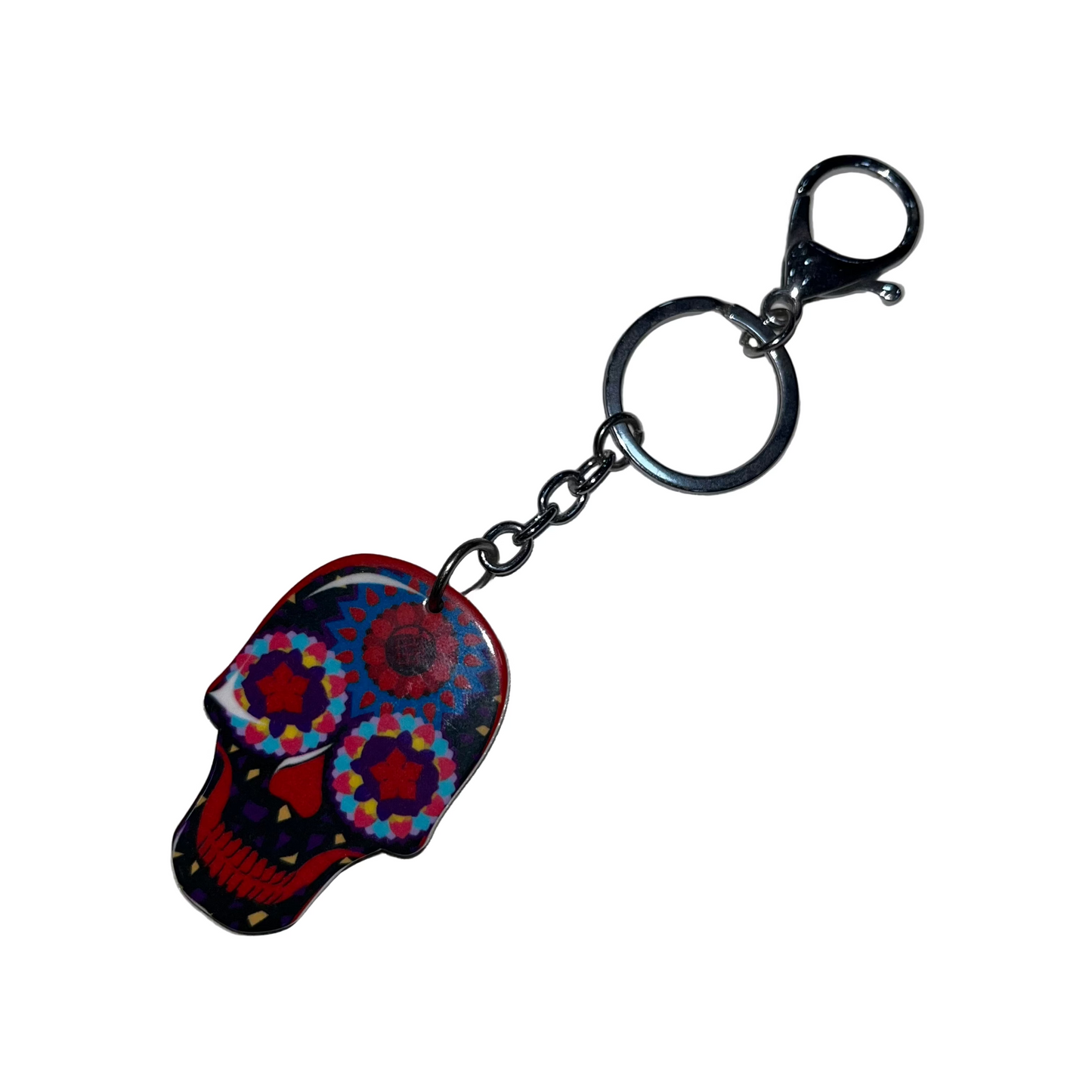 Sugar Skull Keychain