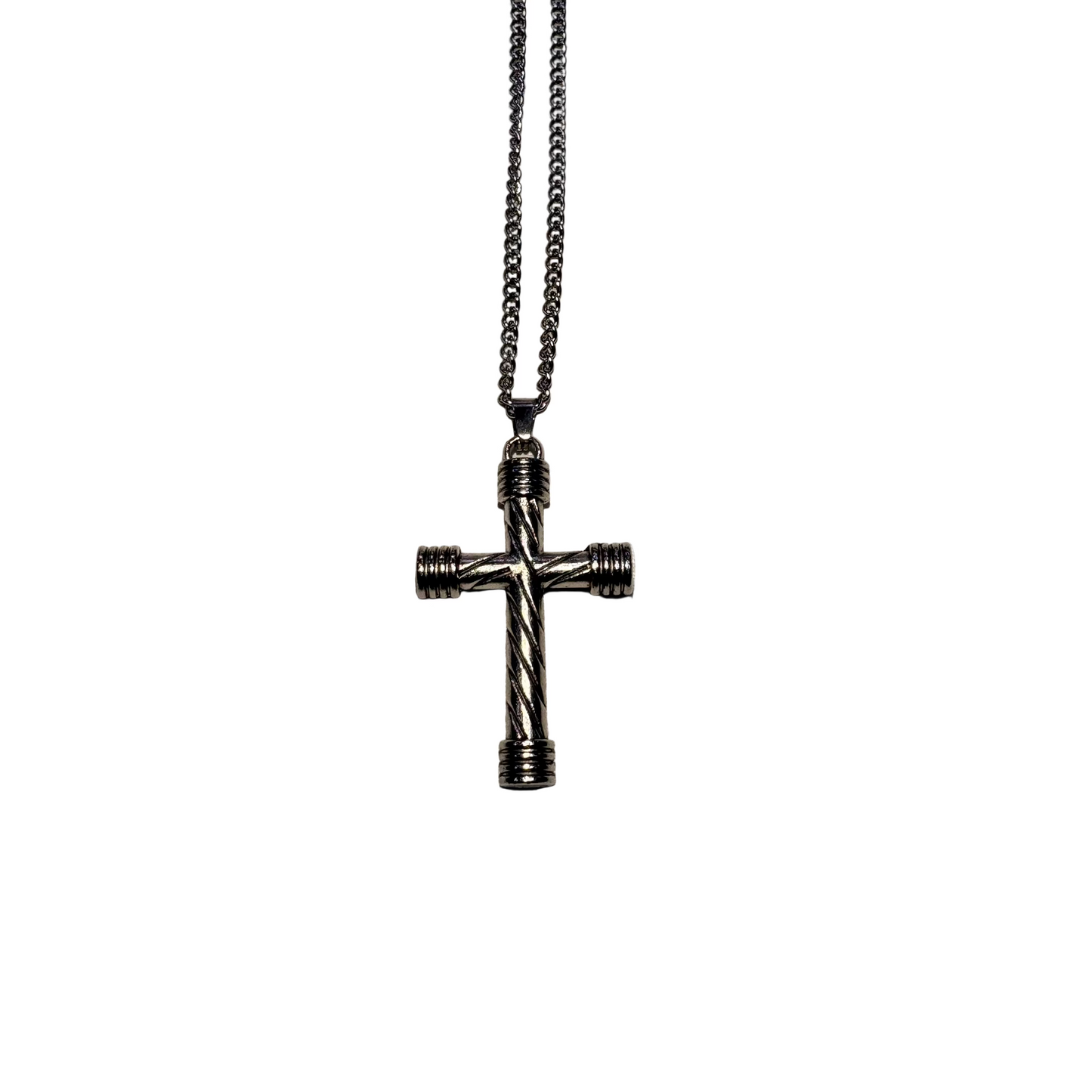 Collumn Cross Necklace