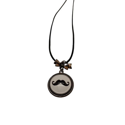Mustache Necklace