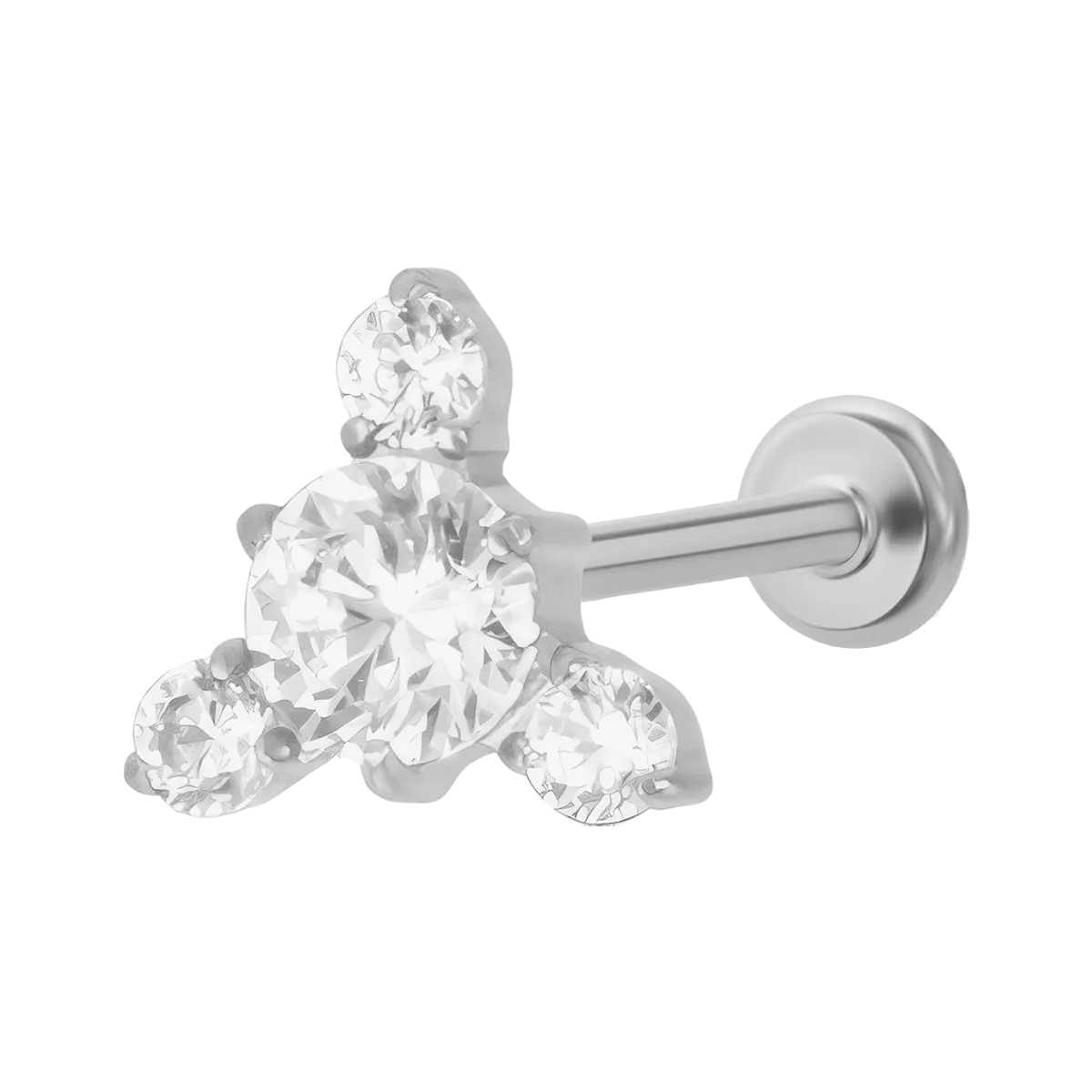 Helix Flower Titanium Piercing