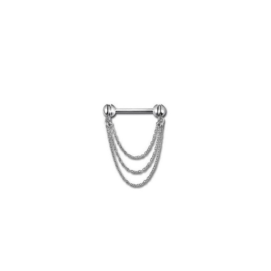 Nipple Chain Surgical Steel