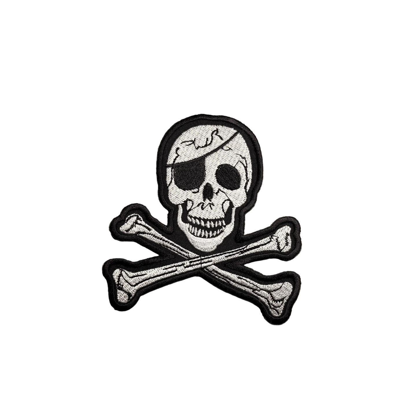 Pirate Skull n' Bones Patch