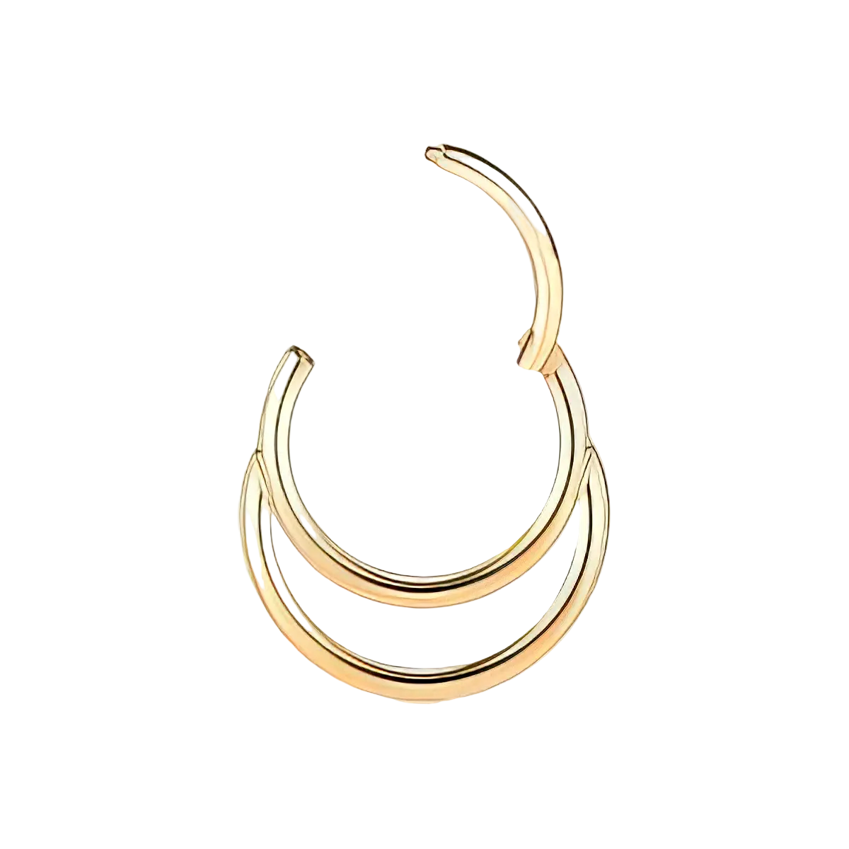 Etnic Septum Click Gold 24K Plated 1.2mm - 043