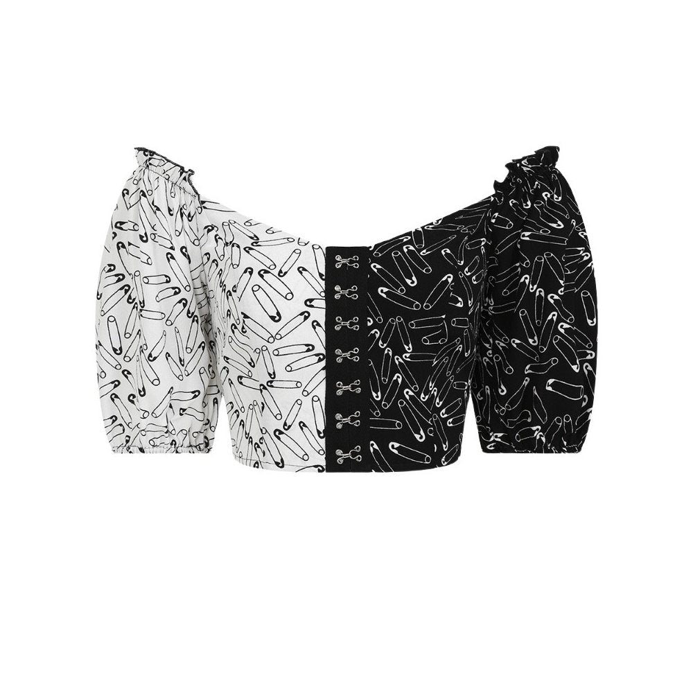 Pinned Crop Top