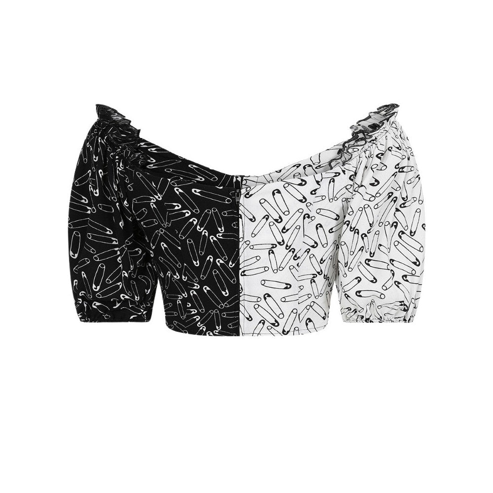 Pinned Crop Top