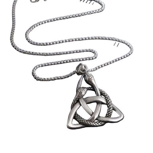Snake Triskel Necklace