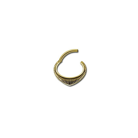 Etnic Septum Click Gold 24K Plated 1.2mm - 040