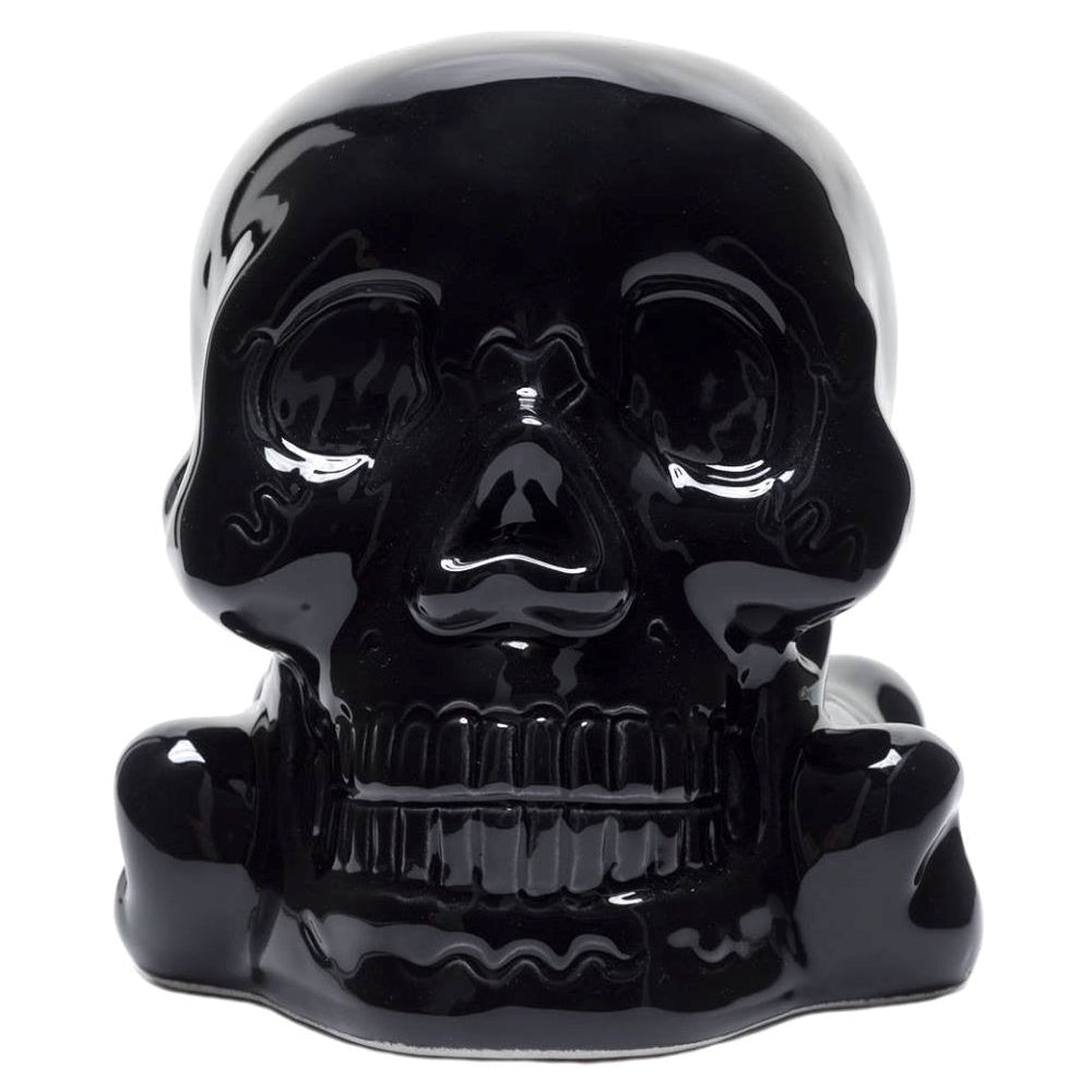 Sourpuss Skull Piggy Bank