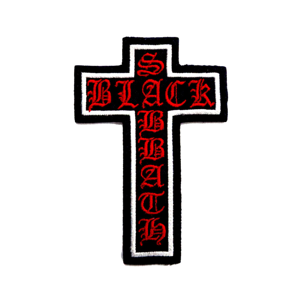 Black Sabbath Red Cross Patch