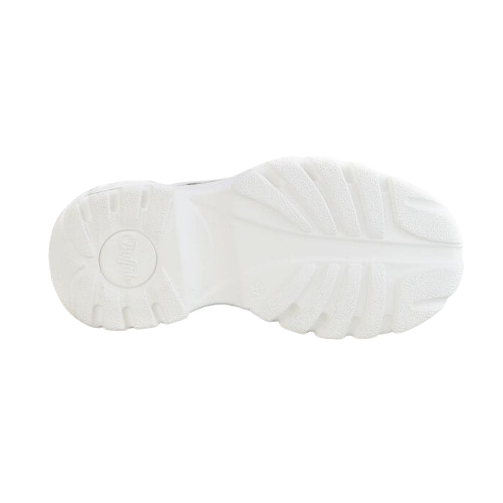BUFFALO Classic Low White Patent Leather