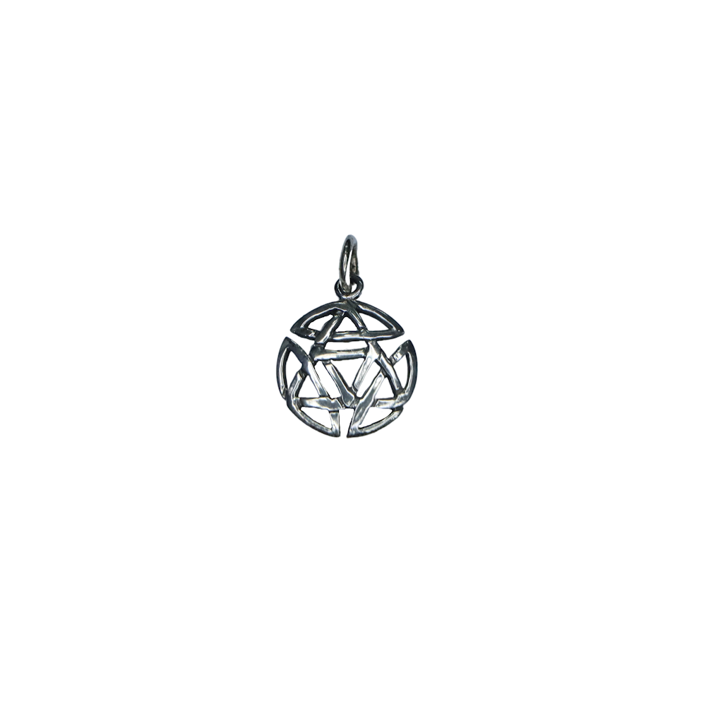 Mini Celtic Silver Knot Pendant