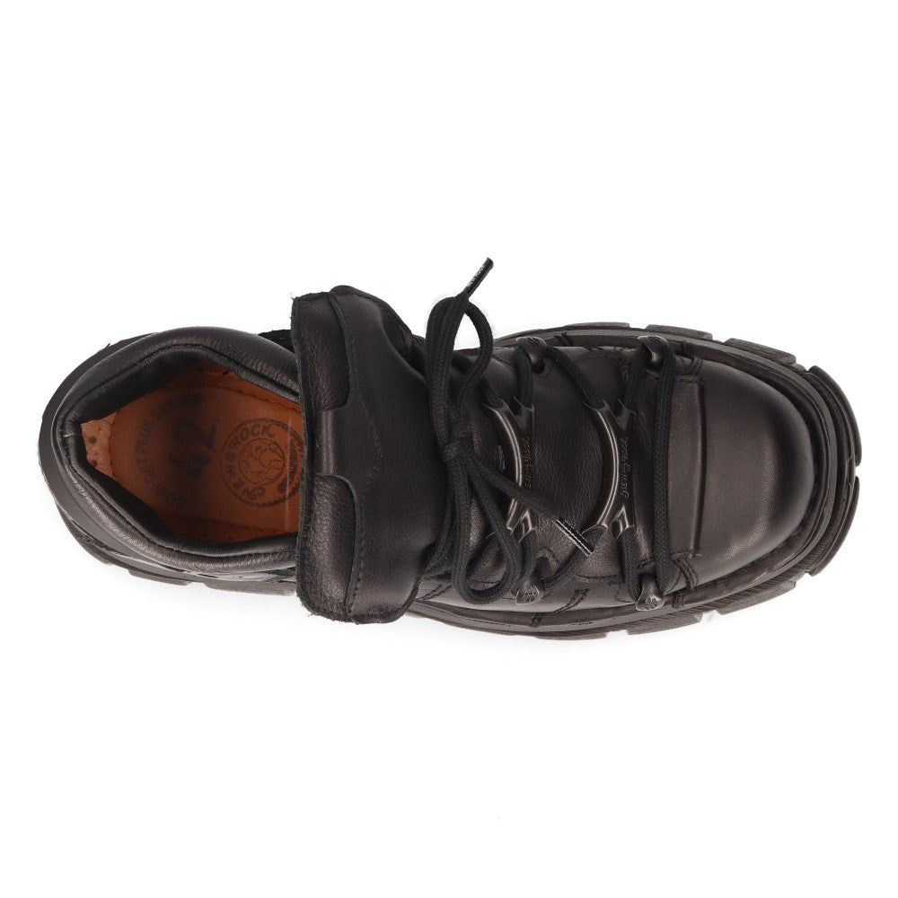 New Rock Tower Black Shoe M-106-S52