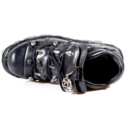 New Rock Ankle Boot Spiked M-110-S1