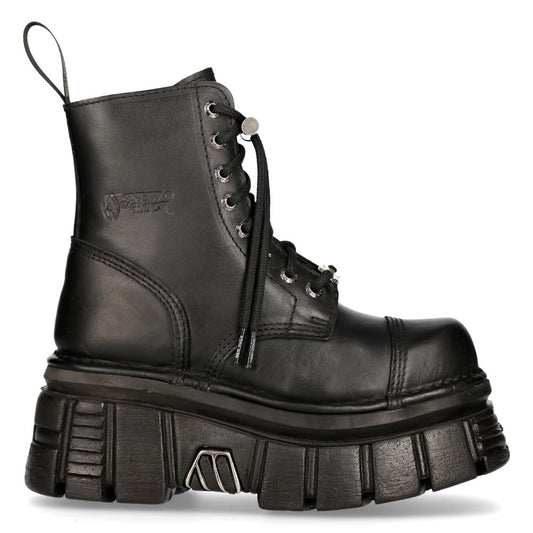 New Rock Combat Boot Metallic M-Newmili083-S21