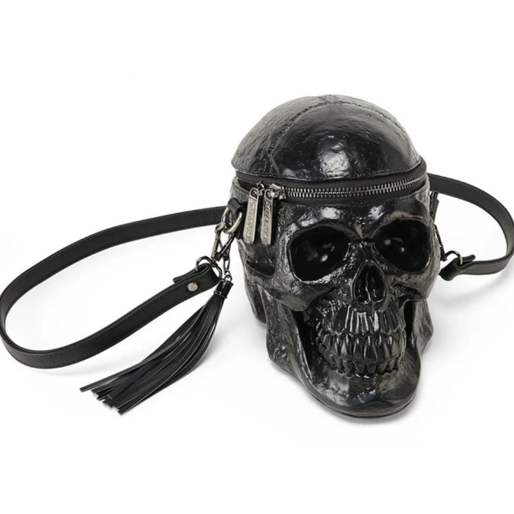 Killstar Grave Digger Skull HandBag