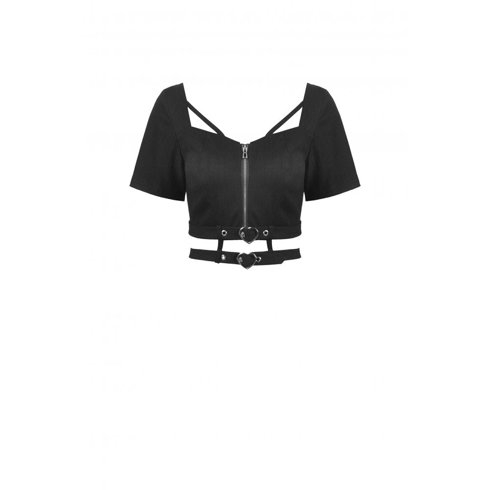 Punk Waist Zip Top 321