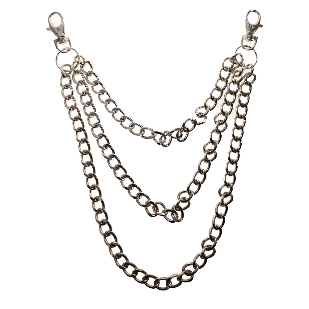 Y106013 - Triple Diamond Metal Chain