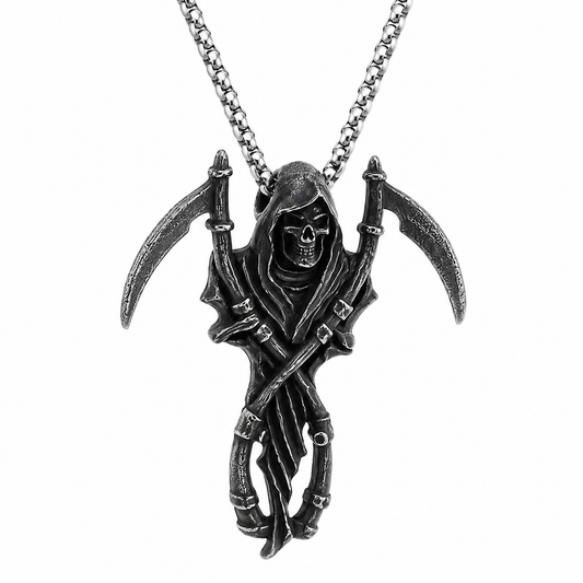 Death's Scythes Necklace
