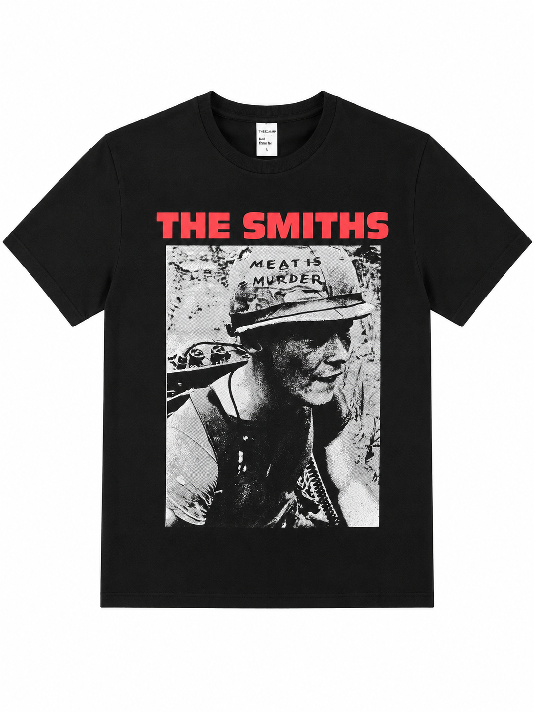 The Smiths Meat Is Murder Black Tee