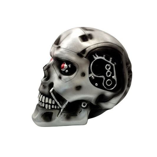 Terminator Skull Money Bank