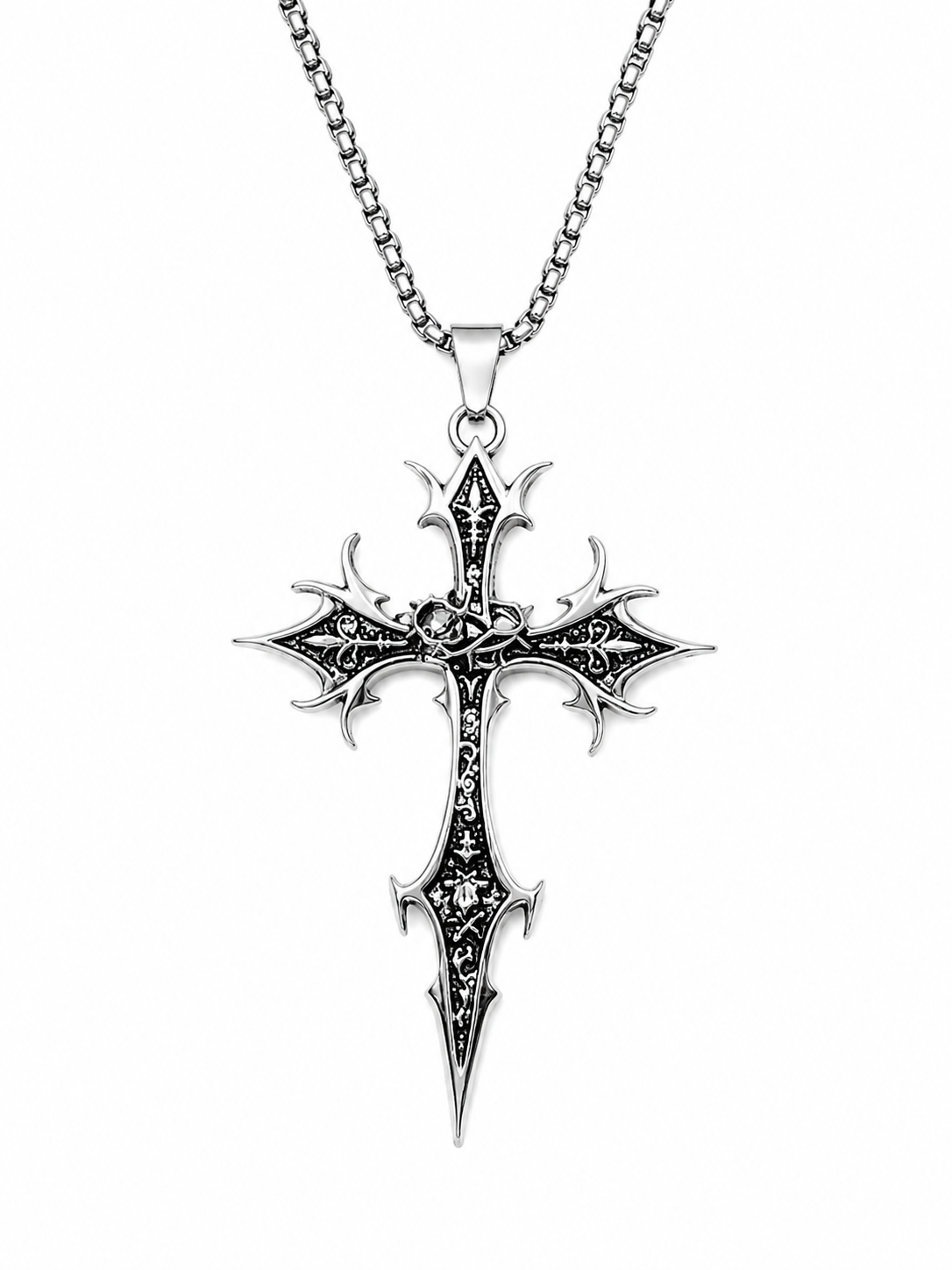 Cathedral Cross Necklace