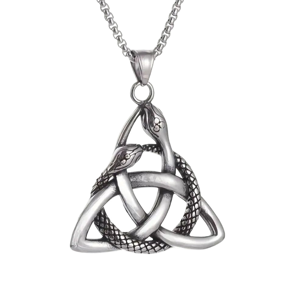 Snake Triskel Necklace