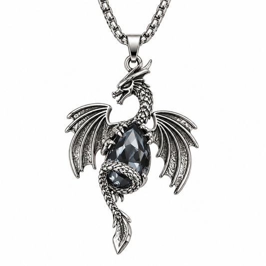 Jewelled Dragon Necklace