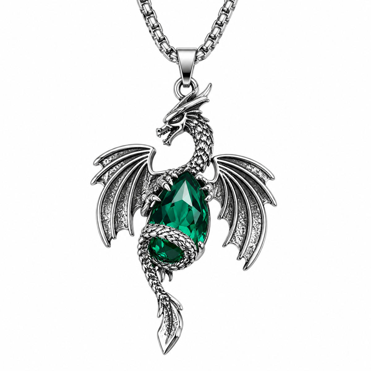Jewelled Dragon Necklace