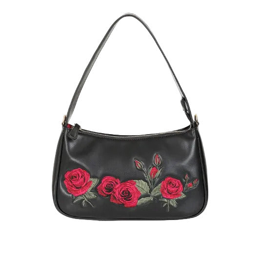 Retro Rose Garden Handbag