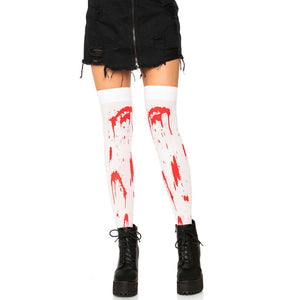 Bloody Zombie Thigh Highs 6675
