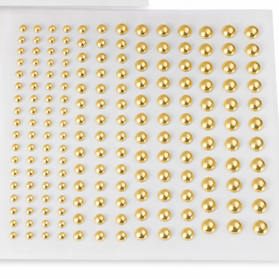 Gold Fake Glue-on Piercings