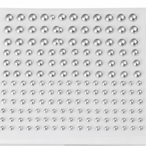 Silver Fake Glue-on Piercings