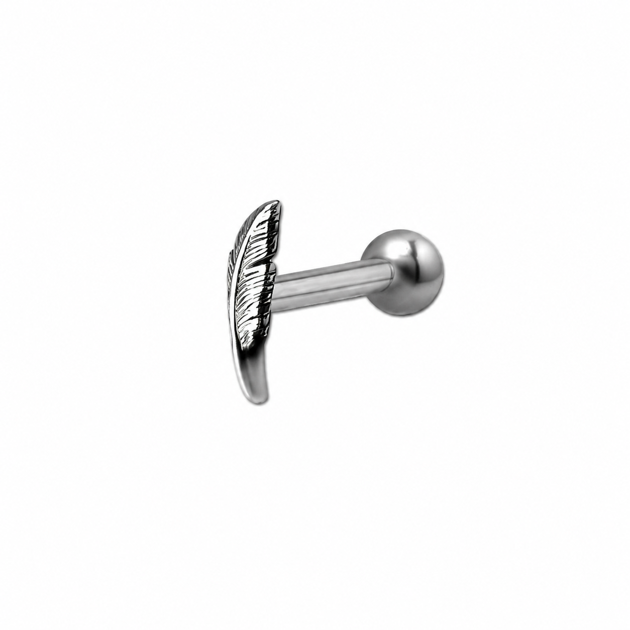Helix Feather Piercing