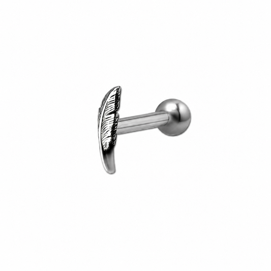 Helix Feather Piercing