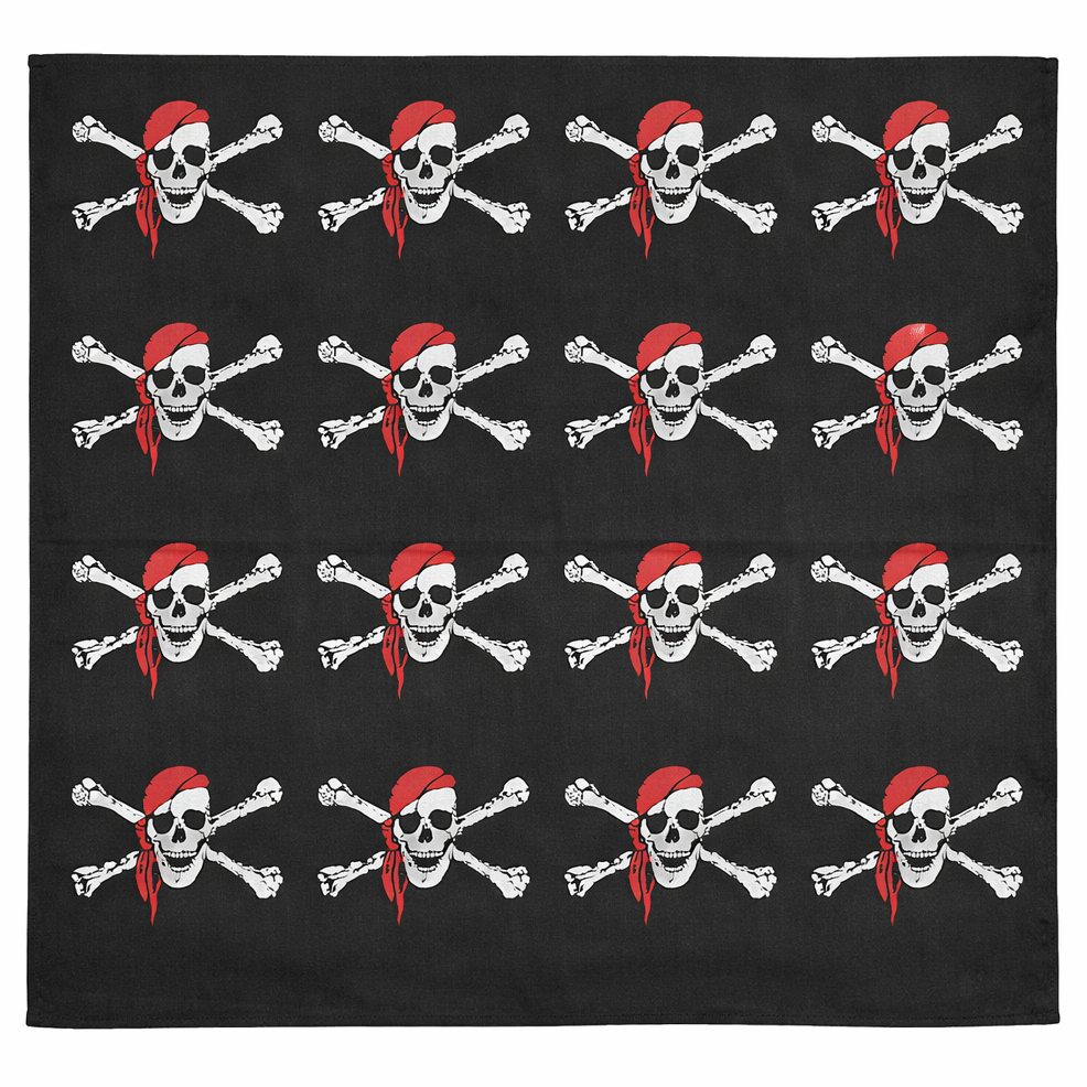 Bandana Big Pirate Skulls