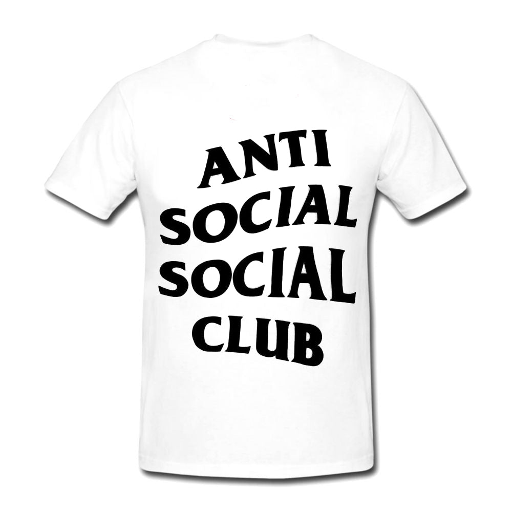 Anti Social White Tee