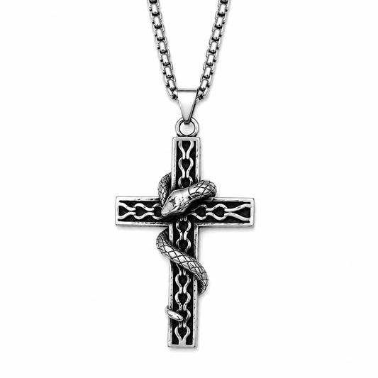 Venom Cross Necklace