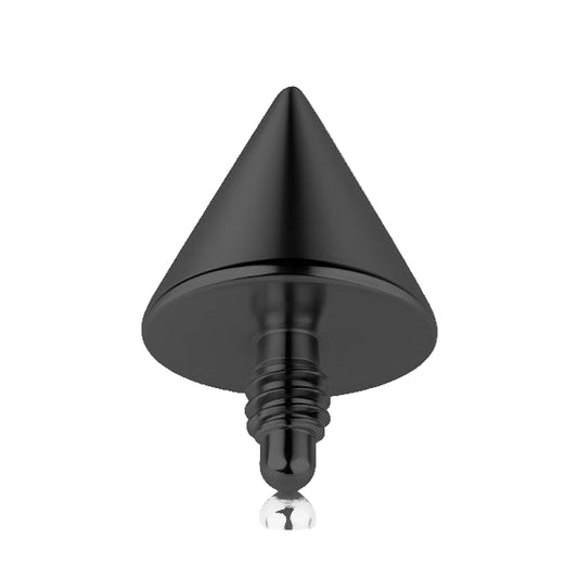 Micro Dermal Black Spike Top