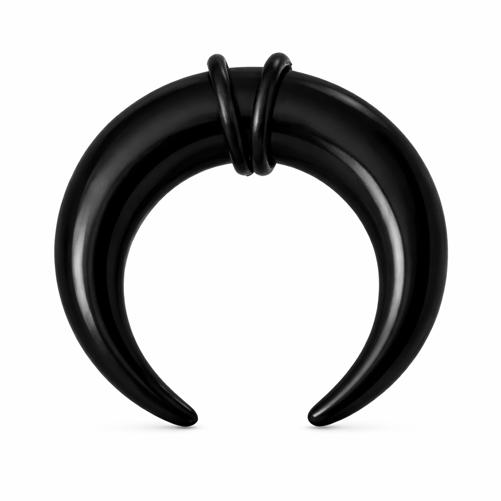 Steel Septum Expander Black