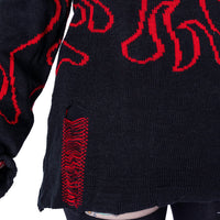 Depths Of Hell Red Jumper