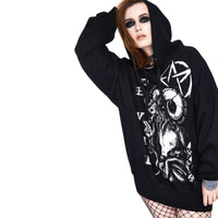 Devil Tarot Oversized Hoodie